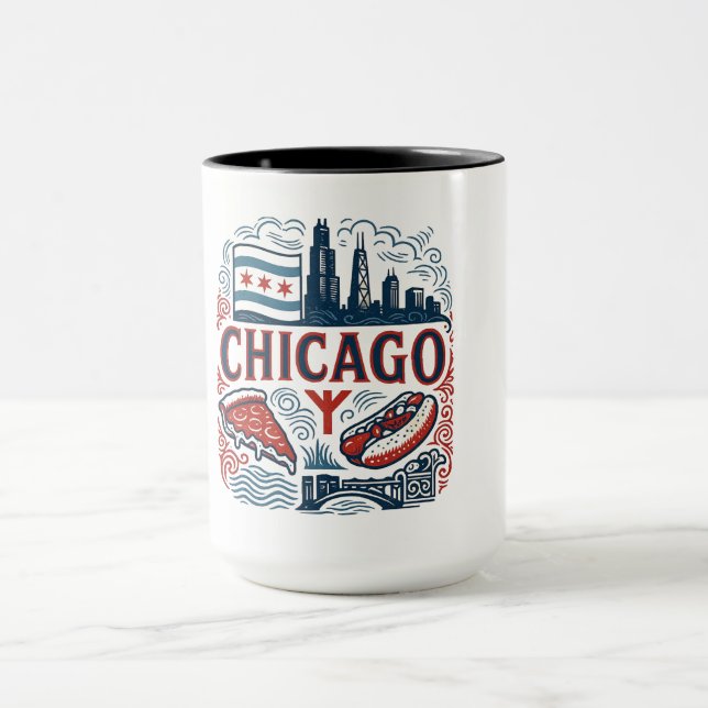 Mug fierté de Chicago (Centre)