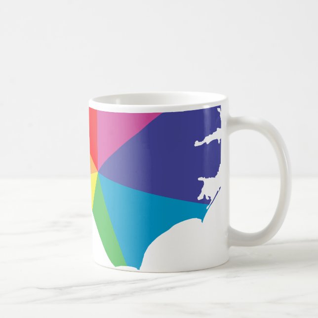 Mug fierté de la carolina du nord. (Droite)