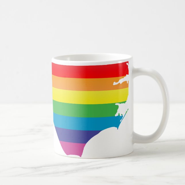 Mug fierté de la carolina du nord. (Droite)