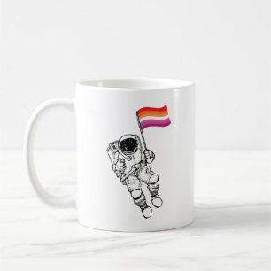 Mug Fierté de la lune femme lesbienne