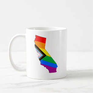 Mug Fierté de l'État de Californie Progress Pride LGBT