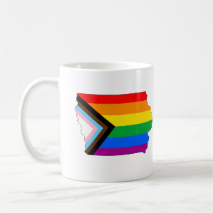 Mug Fierté de l'État de l'Iowa LGBTQ Progress Pride