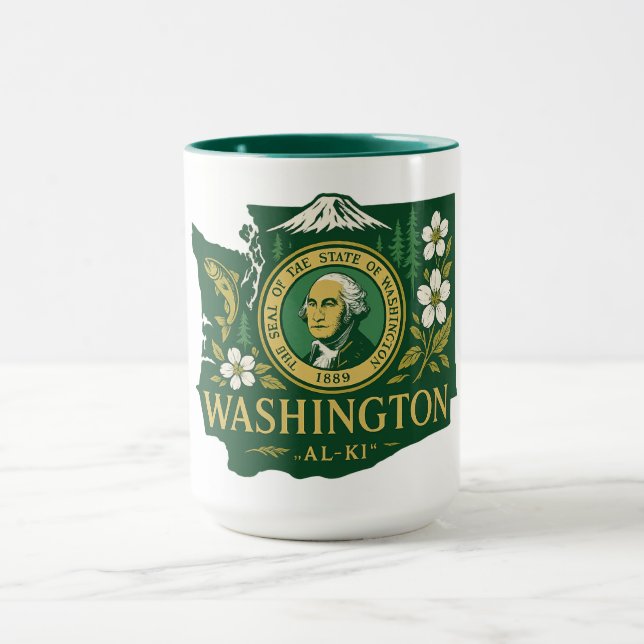 Mug fierté de l'État de Washington (Centre)