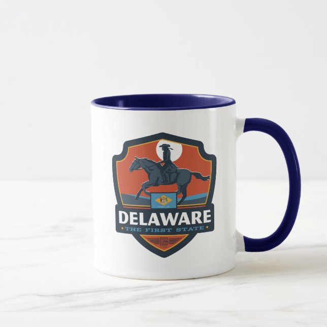 Mug Fierté de l'État | Delaware (Droite)