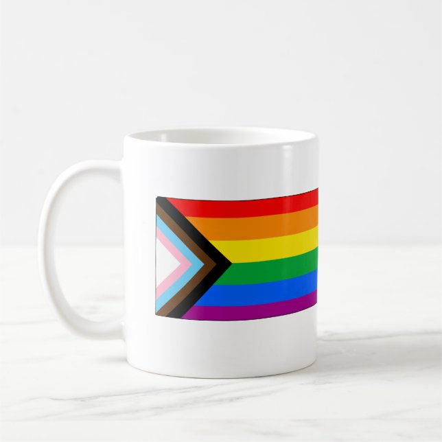 Mug Fierté de l'État du Kansas LGBTQ Progress Pride (Gauche)