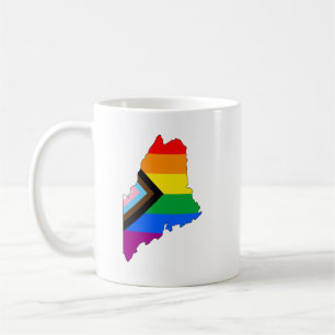 Mug Fierté de l'État du Maine LGBTQ Progress Pride