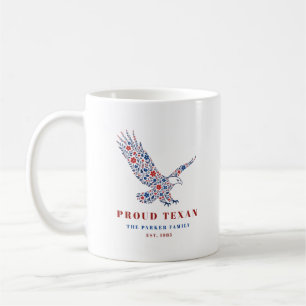 Mug Fierté de l'État personnalisée Nom de famille Aigl