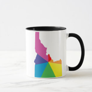 Mug fierté de l'idaho. angoissée.