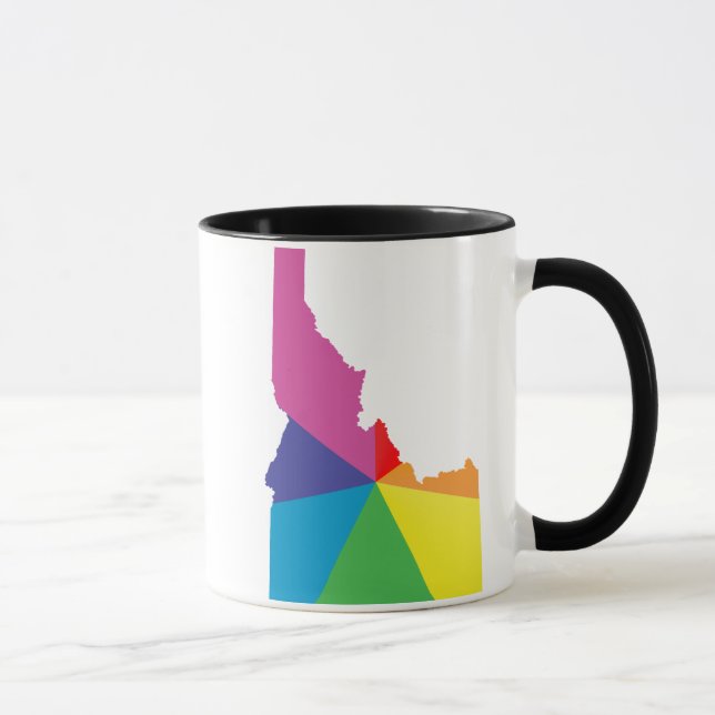 Mug fierté de l'idaho. angoissée. (Droite)