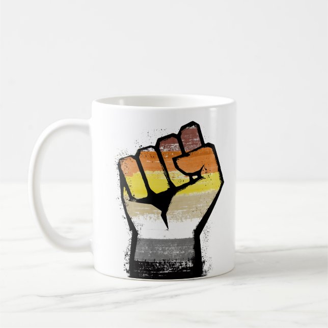Mug Fierté de l'ours poing (Gauche)