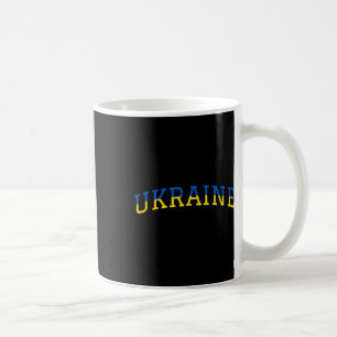 Mug Fierté de soutien bleu jaune patriotique ukrainien