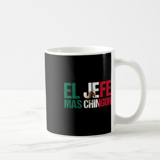 Mug Fierté Drapeau Mexicaine Cinco De Mayo El Jefe Mas (Droite)