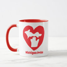 Fierté du Michigan cœur