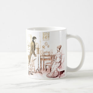 Mug Fierté et préjugé Darcy Love Confession