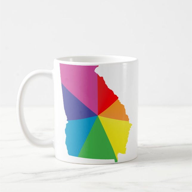 Mug fierté géorgienne. angélisée. (Gauche)