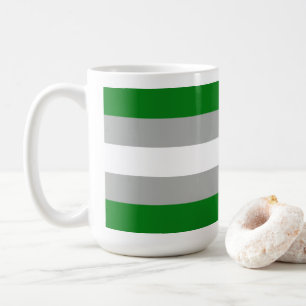 Mug Fierté grise romantique