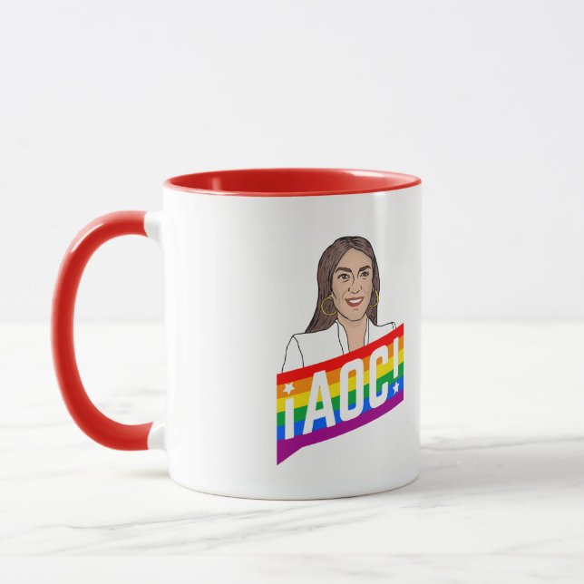 Mug Fierté LGBT de l'AOC (Gauche)
