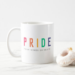 Mug Fierté   LGBTQ Gay Rainbow moderne
