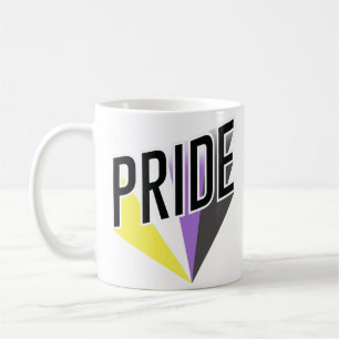 Mug Fierté non binaire éclatée
