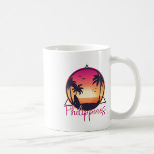Mug Fierté philippine cadeau de surf de plage Philippi