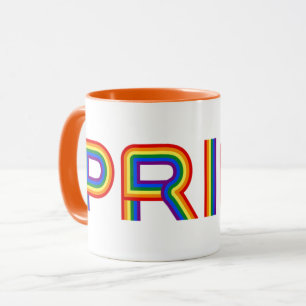 Mug Fierté  Rainbow Letters