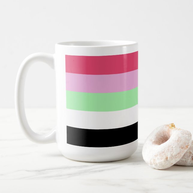 Mug Fierté récipromantique (Avec donut)