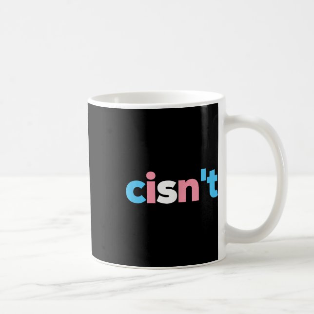 Mug Fierté transgenre Cisnt - Drapeau trans LGBTQ - Dr (Droite)