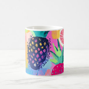 Mug Fiesta Abstraite de fruits tropicaux Paradise