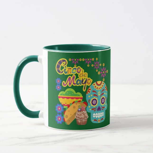 Mug Fiesta Bloom Fiesta vert forêt (Gauche)