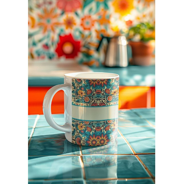 Mug Fiesta Blooms, personnalisable (Créateur téléchargé)
