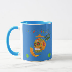 Mug Fiesta de Fuego bleu