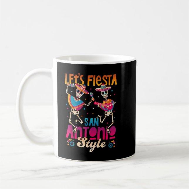 Mug Fiesta San Antonio Cinco De Mayo Ske Mexicain (Gauche)
