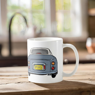 Mug Figarations Monogramme Lapis Gris Figaro Voiture