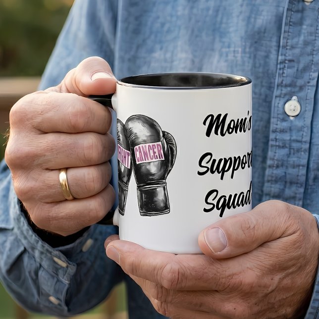Mug Fight Cancer Boxing Gloves (Créateur téléchargé)