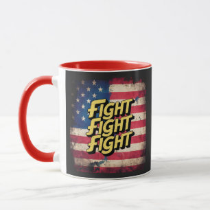 Mug Fight Fight Fight - élection Donal Trump