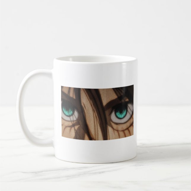 Mug Fight for Freedom | Eren-Inspired Quote Design (Gauche)