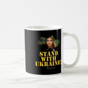 Mug Figure allégorique de l'Ukraine Femme Slogan Soute