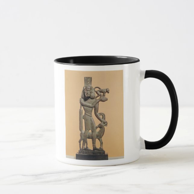 Mug Figure d'un homme tenant un singe (Droite)