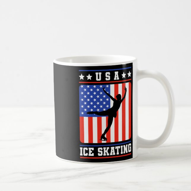 Mug Figure Patinage Usa Patinage sur glace (Droite)