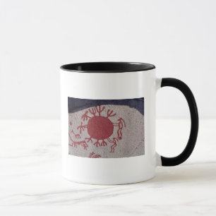 Mug Figures et animaux autour d'un soleil