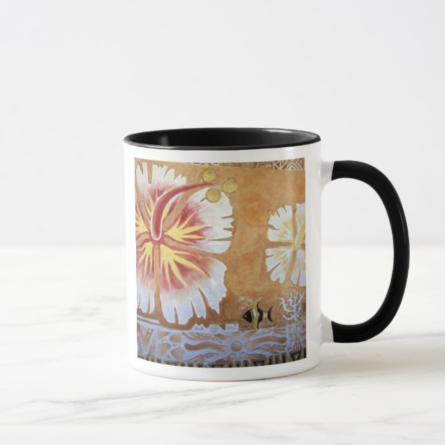 Mug Fiji, art mural. (Droite)