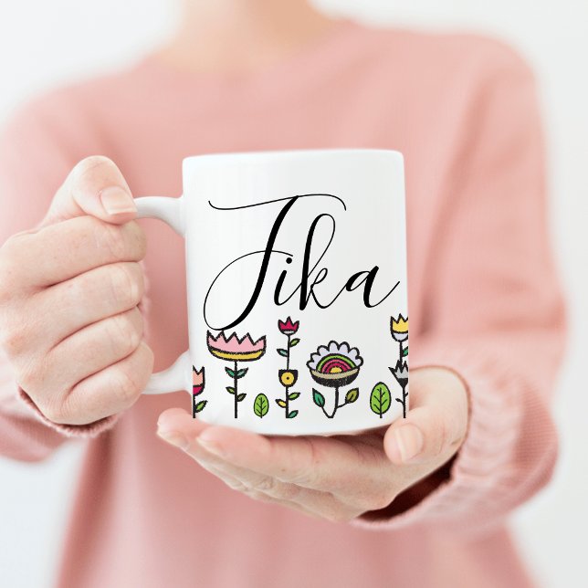Mug Fika dans le Happy Garden (Créateur téléchargé)