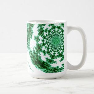 Mug Filet de rotation verte