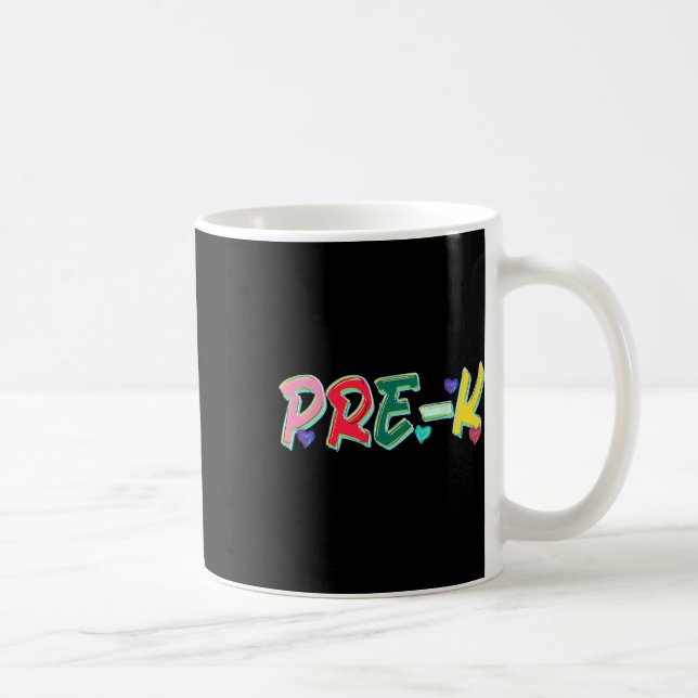 Mug Fille 1er Jour De Maternelle Enseignant Élève Prem (Droite)