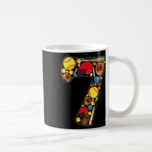 Mug Fille 7 Ans Anniversaire Thème Douce 7e Anniversai