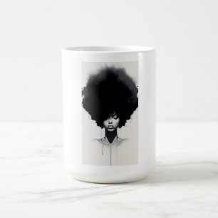 Mug fille afro