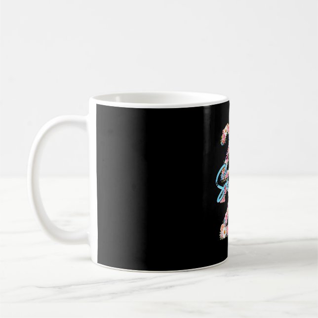 Mug Fille aînée 2027 promotion 2027 florale fleur (Gauche)