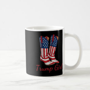 Mug Fille Américaine Drapeau Voter Trump Fille Républi