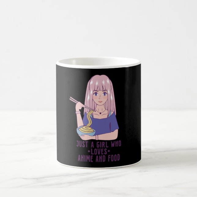 Mug Fille Anime | pour Anime & Food Lover (Centre)
