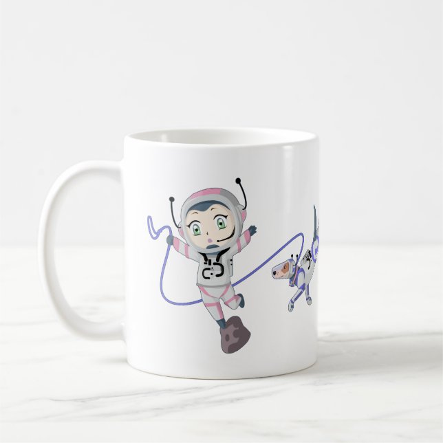 Mug Fille Astéroïde (Gauche)